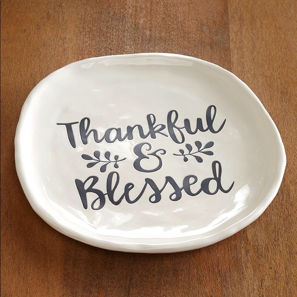 Other - NWT Thankful and Blessed Tabletop Collection Platter